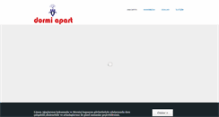Desktop Screenshot of dormiapart.com